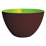 Saladier duo 22 cm choco pistache Zak Designs®